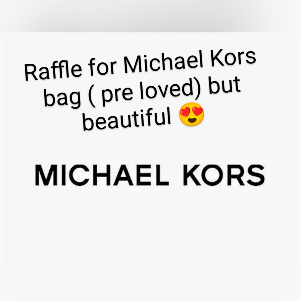 Buy tickets for raffle MK bag